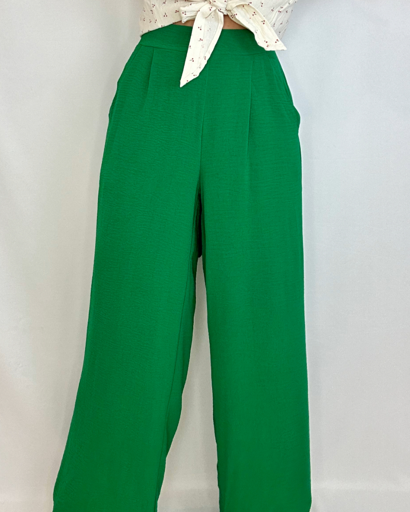 Pantalon Ambroise vert Les Simones 2