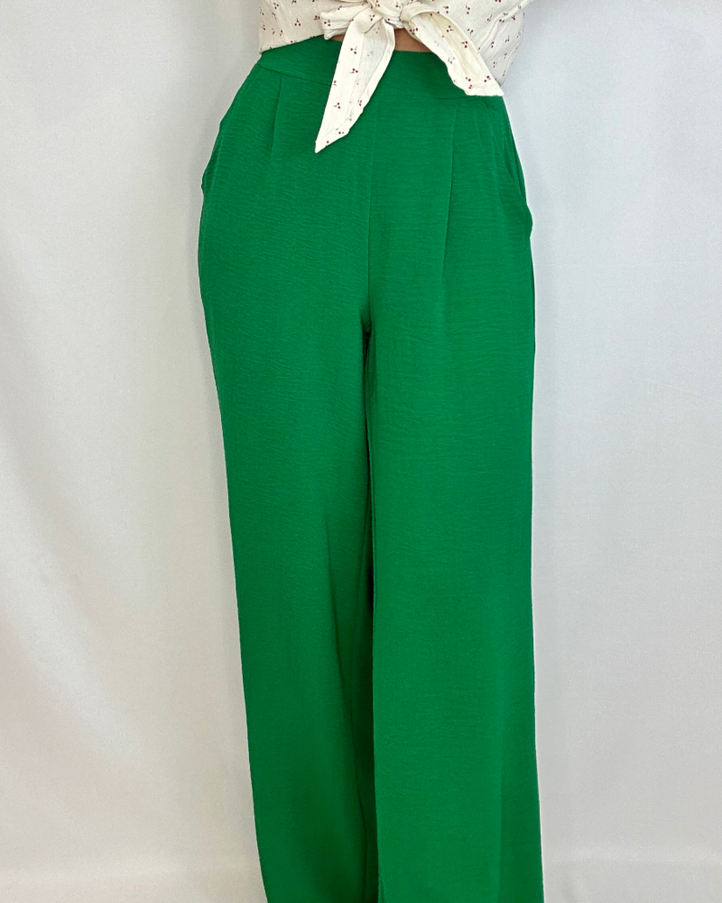 Pantalon Ambroise vert Les Simones 2